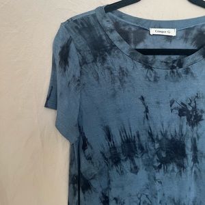 Ginger G Dress blue Tie dye Medium